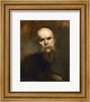 Portrait Of The Poet Paul Verlaine (1844-1896) Fine Art Print