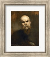 Portrait Of The Poet Paul Verlaine (1844-1896) Fine Art Print