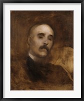Portrait Of Georges Clemenceau Fine Art Print