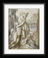 Pasiphae, Grisaille, 19th Century Fine Art Print