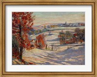 Snow In Ivry, 1895 Fine Art Print