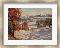 Snow In Ivry, 1895 Fine Art Print