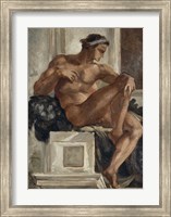 Ignudo, After Michelangelo, 1858-1860 Fine Art Print