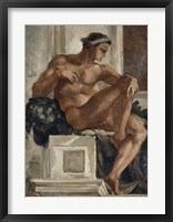 Ignudo, After Michelangelo, 1858-1860 Fine Art Print