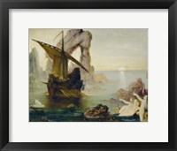 Ulysses And The Sirens, 1875-1880 Fine Art Print