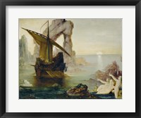 Ulysses And The Sirens, 1875-1880 Fine Art Print