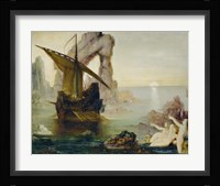 Ulysses And The Sirens, 1875-1880 Fine Art Print