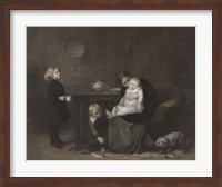 The Sick Child, 1885 Fine Art Print