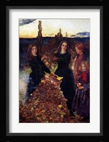 Autumn Leaves, 1856 Fine Art Print