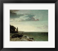 The Sea At Etretat, 1853 Fine Art Print