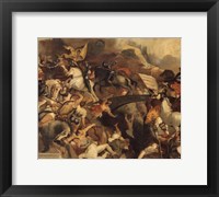 The Battle Of Cadore, 1858 Fine Art Print