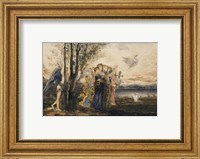 Amor And The Muses Fine Art Print