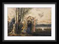 Amor And The Muses Fine Art Print
