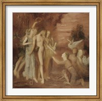 Hesiod And The Muses Fine Art Print