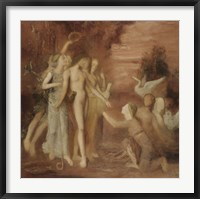 Hesiod And The Muses Fine Art Print