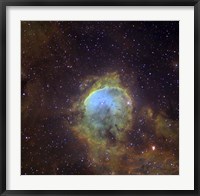 NGC 3324, also known as the Gabriela Mistral Nebula located in the Constellation Eta Carinae Fine Art Print