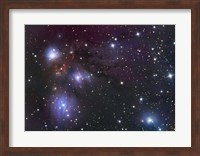 NGC 2170, a reflection nebula located in the Constellation Monoceros Fine Art Print