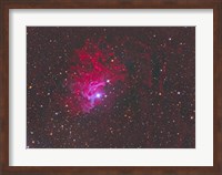 IC 405, The Flaming Star Nebula in the Constellation Auriga Fine Art Print
