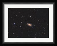 Messier 109, a barred spiral galaxy in the Constellation Ursa Major Fine Art Print