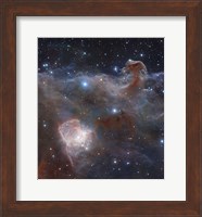 The star-forming region NGC 2024 in the Constellation Orion Fine Art Print