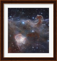 The star-forming region NGC 2024 in the Constellation Orion Fine Art Print