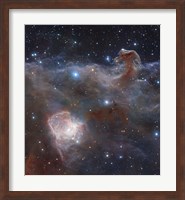 The star-forming region NGC 2024 in the Constellation Orion Fine Art Print