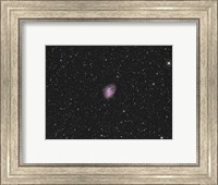 The Crab Nebula, a supernova remnant in the Constellation of Taurus Fine Art Print