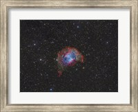 Messier 27, the Dumbbell Nebula Fine Art Print