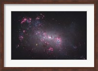 NGC 4449, an irregular galaxy in the Constellation Canes Venatici Fine Art Print
