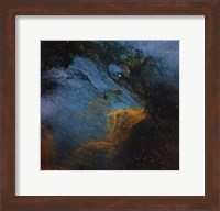The Pelican Nebula, an H II region in the Constellation Cygnus Fine Art Print