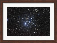 NGC 457 is an open star cluster in the Constellation Cassiopeia Fine Art Print