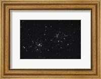 The Double Cluster in the Constellation Perseus Fine Art Print