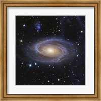 Messier 81, or Bode's Galaxy, is a spiral galaxy located in the Constellation Ursa Major Fine Art Print
