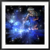 Vesta spreads bright stars among the Constellations of the Universe Fine Art Print