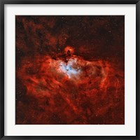 The Eagle Nebula in the Constellation Serpens Fine Art Print