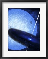 Cygnus X-1, a luminous x-ray source in the Constellation Cygnus Fine Art Print