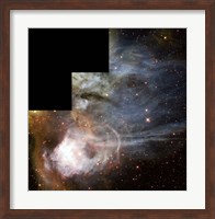 A Nebula known as N44C Fine Art Print