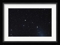 M108 galaxy and M97 Owl Nebula Fine Art Print