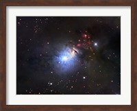 NGC 1333, a reflection Nebula and part of the Perseus molecular cloud complex Fine Art Print