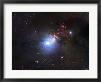 NGC 1333, a reflection Nebula and part of the Perseus molecular cloud complex Fine Art Print