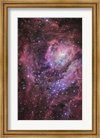 Central region of the Lagoon Nebula Fine Art Print