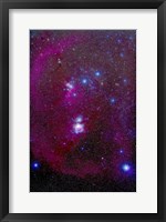 Orion Nebula, Belt of Orion, Sword of Orion and Nebulosity Fine Art Print