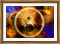 Creation of new star systems within a vast Gaseous Nebula Fine Art Print