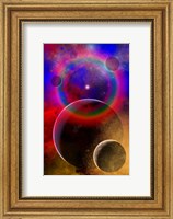 New planets and solar systems forming within a Gaseous Nebula Fine Art Print
