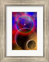New planets and solar systems forming within a Gaseous Nebula Fine Art Print
