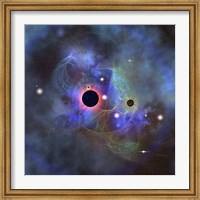 Beautiful stars, black holes and Nebulae Fine Art Print