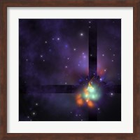 Cosmic star birth from a ball of Gases and Nebular dust Fine Art Print