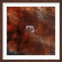 Crescent Nebula with Soap-Bubble Nebula II Fine Art Print
