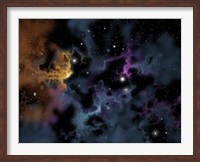 Gaseous Nebula from which star formation may occur Fine Art Print