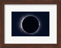 Total Solar Eclipse taken near Carberry, Manitoba, Canada Fine Art Print